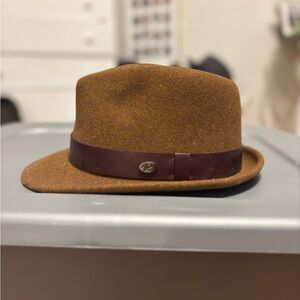 Stylish Brown Fedora Hat